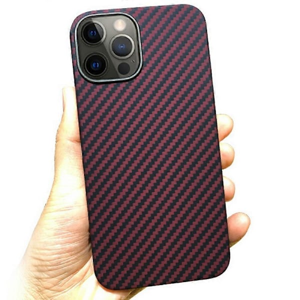 KZDOO iPhone 16 Pro -kotelo aramidikuidusta, tukee langatonta latausta - Vihreä Multicolor Red