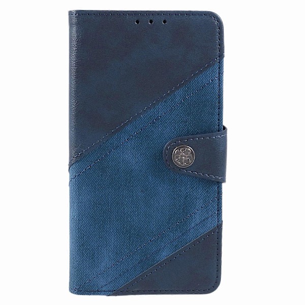 Til Oppo A59 5G Mobiltelefon Cover Crazy Horse Tekstur PU Læder Wallet Stand Fuld Beskyttelse Shell Multicolor Dark Blue