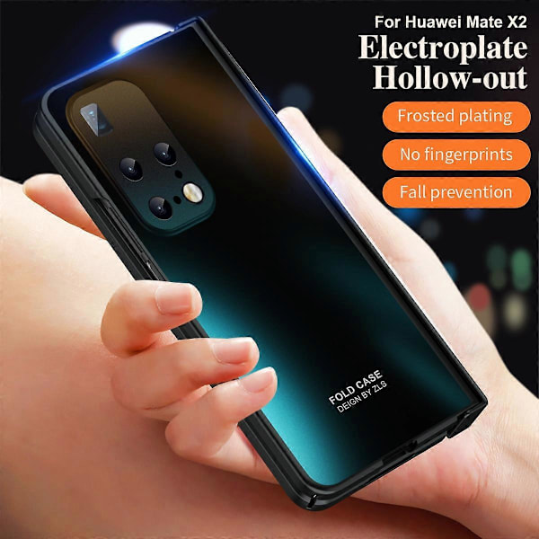 Telefoncover til Huawei Mate X2 Hård PC Beskyttende Telefonskal Cover med Skærmfilm Multicolor Style A