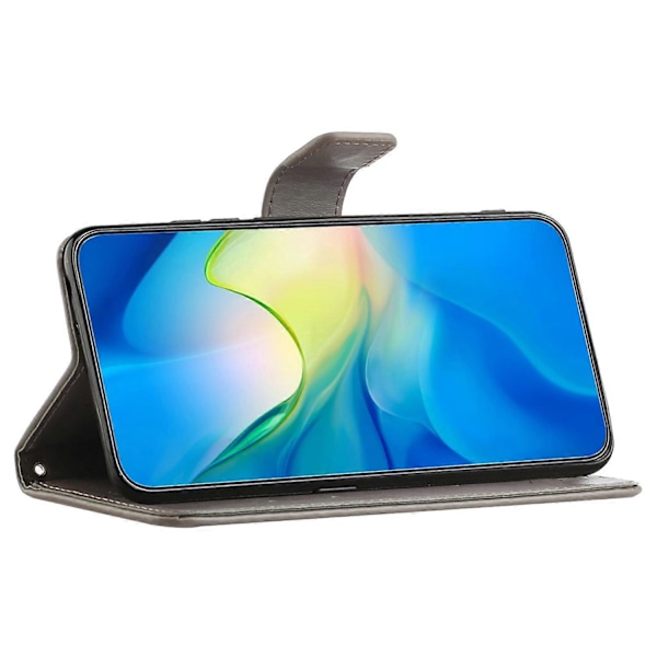 Til Samsung Galaxy A05 4G Etui Præget PU Læder Wallet Foldbart Stativ Telefon Cover Multicolor Style E