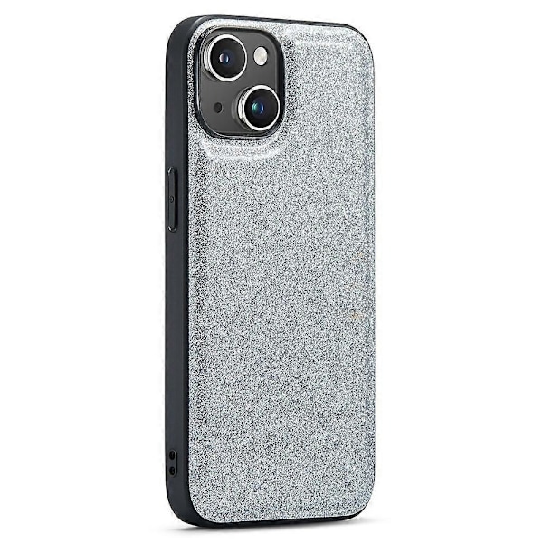 iPhone 13 -kotelo Glitter PU-nahka+PC+TPU Naarmuuntumaton puhelinkuori Multicolor Style B