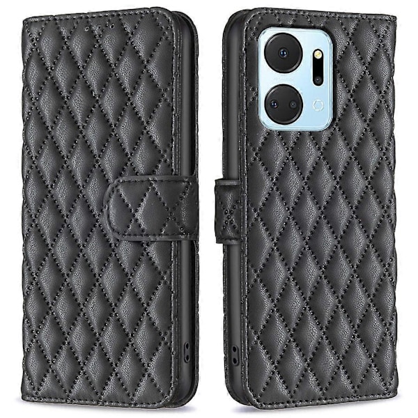 För Honor X7a 4G Fodral Plånbok Ställ Mobiltelefon Skydd Multicolor Style F