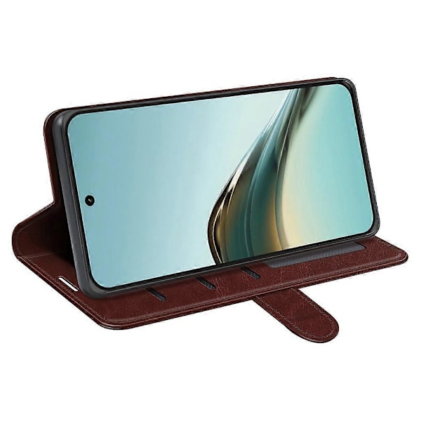 Til Realme 13 Pro 5G Wallet Case Crazy Horse Tekstur Stand Læder Telefon Cover Multicolor Style C
