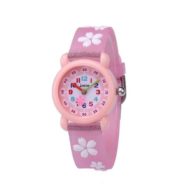 Watch med blommönster för barn