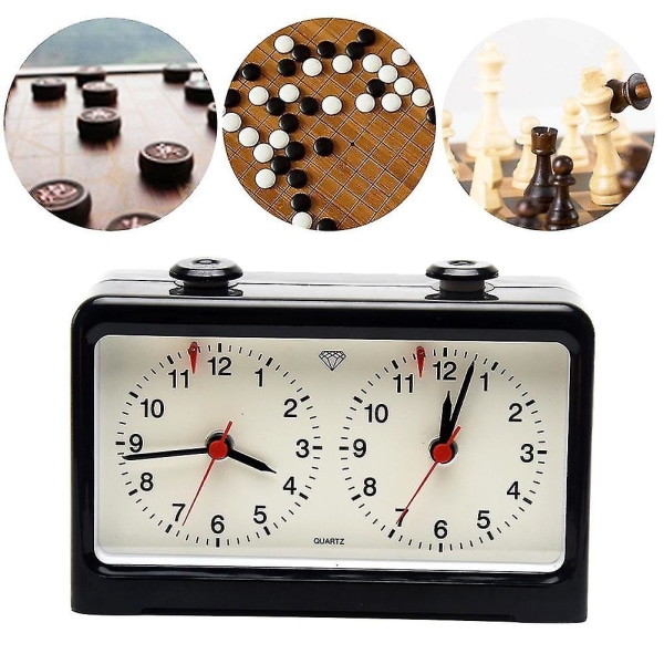 Dt02 Quartz Skak Ur Skak Og Go Timer