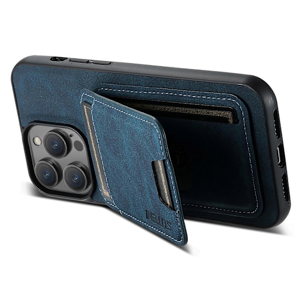 SUTENI H02 iPhone 13 Pro 6.1 tuuman magneettikotelo, pystysuuntainen läppäpuhelimen suojakuori Multicolor Style C