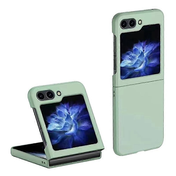 För Samsung Galaxy Z Flip5 5G Slim Hårt PC Telefonfodral Gummibelagd Stötsäkert Skydd Multicolor Style C