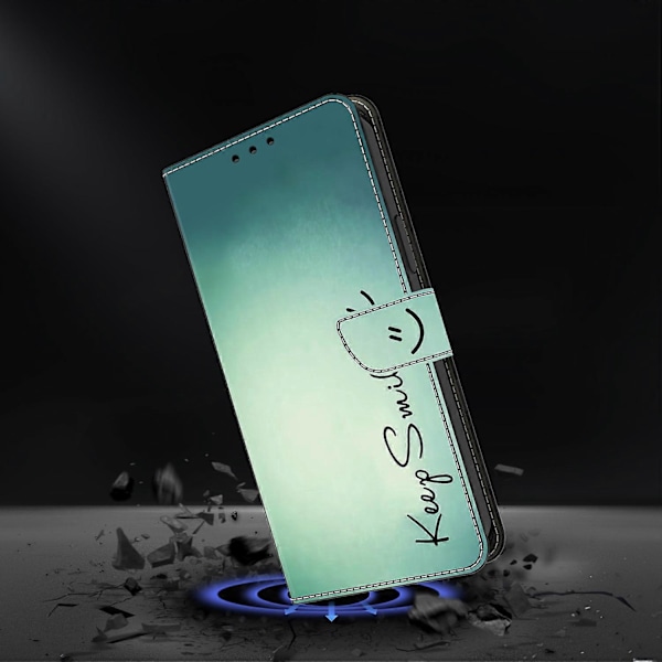 Xiaomi 15 -kotelo PU-nahkainen lompakkokotelo jalustalla Multicolor Keep Smile