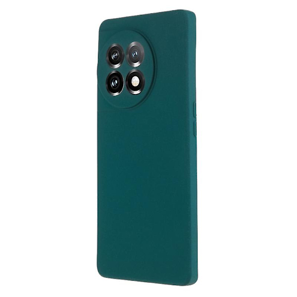 Mjukt Tpu phone case för Oneplus 11 5g , dubbelsidigt matt skyddande cover Green