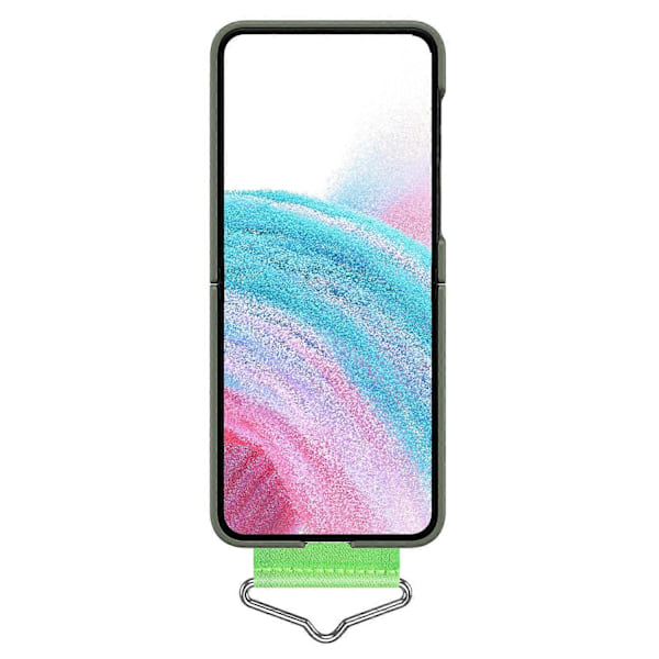Samsung Galaxy Z Flip5 5G Kova PC Puhelinkuori Suojakotelo B-muotoisella Sormipidikkeellä Multicolor Style I