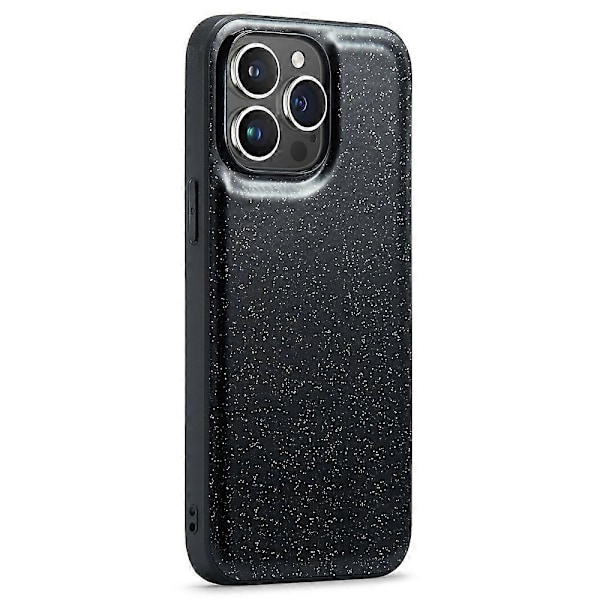 Glitterfodral i PU-läder+PC+TPU med anti-fall för iPhone 15 Pro Max Multicolor Style A