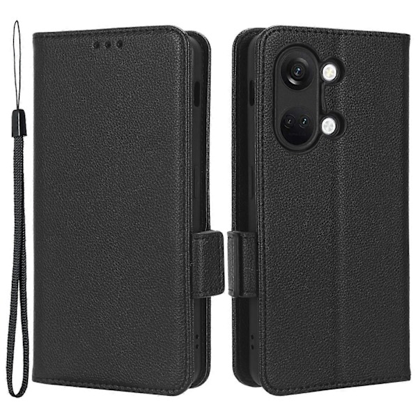 PU Läderfodral för OnePlus Nord 3 5G/Ace 2V Folio Flip Plånboksställ Telefonskal Multicolor Style F