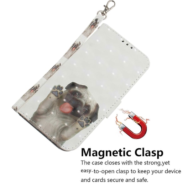 Til Samsung Galaxy A06 Etui Mønstertryk Læder Wallet Telefon Cover Multicolor Style J