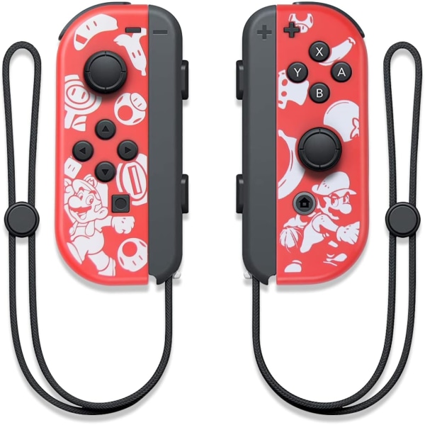 Nintendo switchJOYCON är kompatibel med original fitness Bluetooth kontroller NS-spel vänster och höger små handtag Classic Mario Red