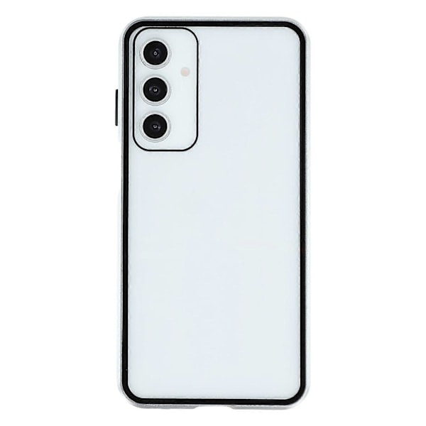 Cover til Samsung Galaxy A16 5G/A16 4G med Skærmbeskytter Hærdet Glas Metal Telefon Cover Multicolor Silver