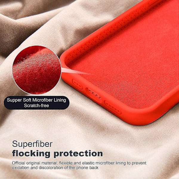 För iPhone 14 Pro Max Kompatibelt med MagSafe Mobilskal Flytande Silikon Skal med Ställfunktion Multicolor Style C