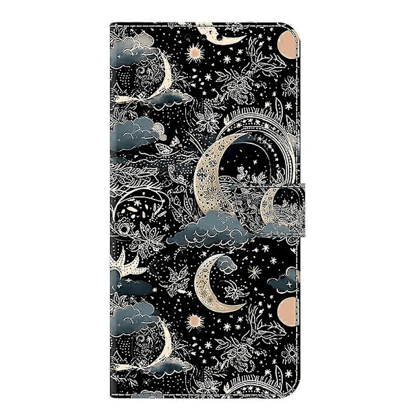 Samsung Galaxy S25 Ultra -kotelo PU-nahkainen lompakkopuhelinkotelo jalustalla Multicolor Style N