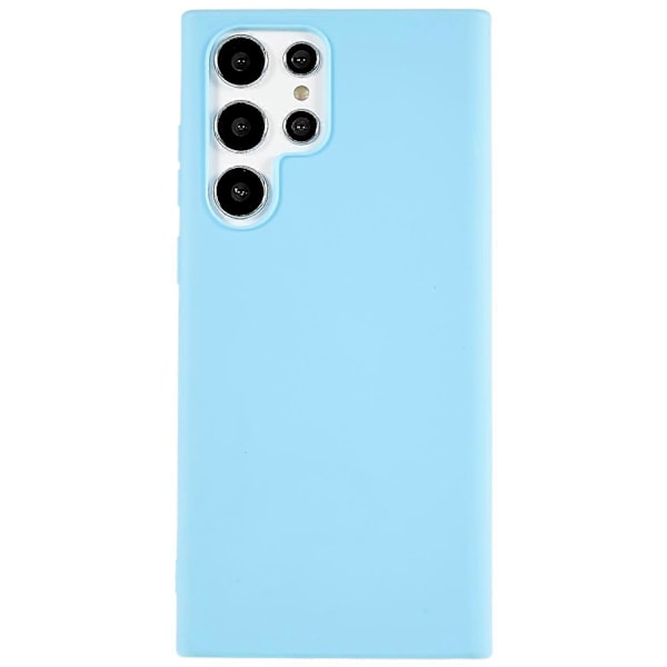 Baksida Skal för Samsung Galaxy S22 Ultra 5G TPU Telefonfodral Fingeravtrycksfritt Matt Skyddande Hölje Multicolor Style E