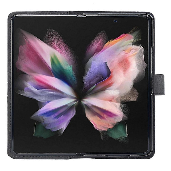 BINFEN COLOR BF05 Samsung Galaxy Z Fold6 5G -kotelolle PU-nahkainen geometrinen puhelinkuori Multicolor Style C