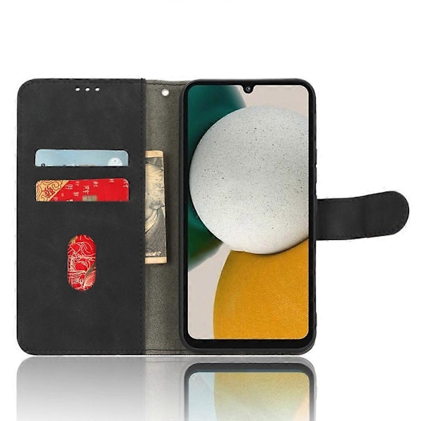 Stöttåligt mobilskal med Skin-Touch-känsla och plånboksställ för Samsung Galaxy A34 5G Multicolor Style A