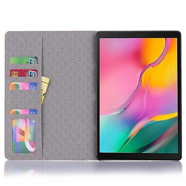 Krokodilskin Plånboksfodral Läder Tabletfodral för Samsung Galaxy Tab S5e SM-T720