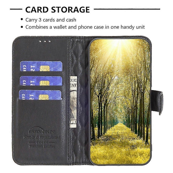 til Samsung Galaxy A05s 4G Etui Præget Tegnebog Stand Læder Telefon Cover Multicolor Style F