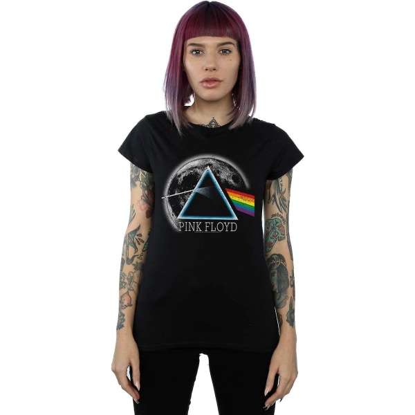 Pink Floyd, kvinnors mörka sida av månen, nödställd T-shirt Vuxen S-3xl Txu64 Black 2XL