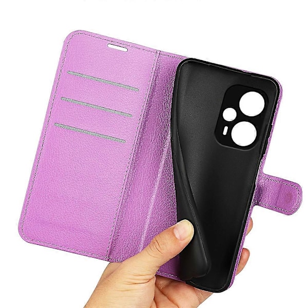 Suojakotelo Xiaomi Redmi Note 12 Turbo/Poco F5 5G PU-nahkalompakko puhelinkotelo Multicolor Style H
