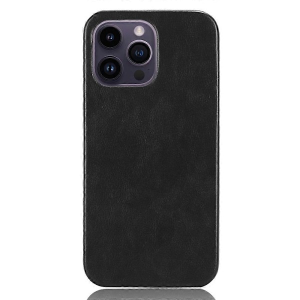 iPhone 15 Pro puhelinkotelo PU-nahkapäällysteinen TPU Litsi-kuvioitu suojus Multicolor Style A