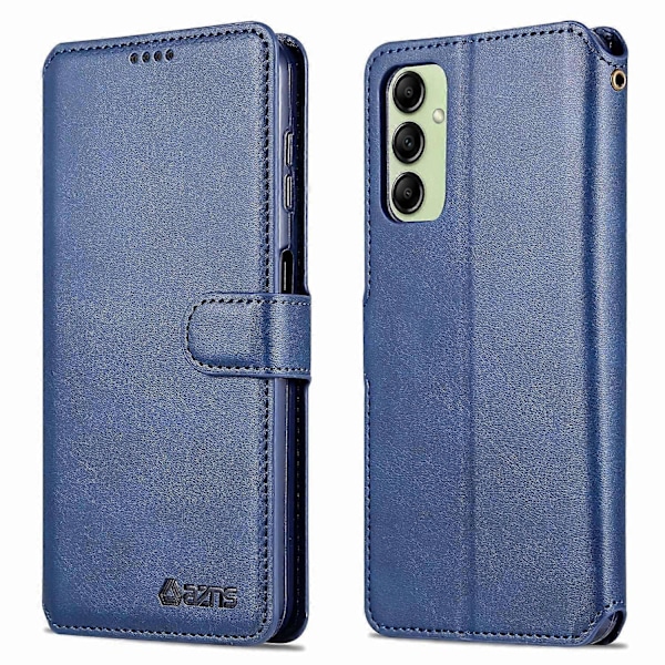 AZNS Telefoncover til Samsung Galaxy A14 5G/A14 4G Kalveskinds Tekstur Læder Telefon Wallet Cover Stativ Multicolor Style D