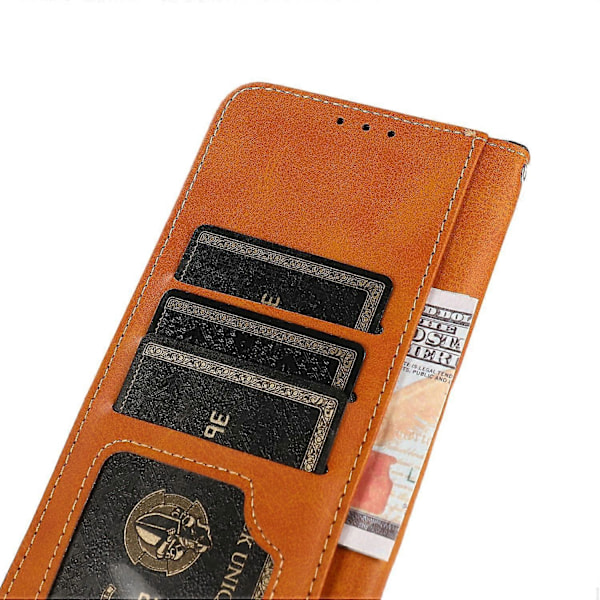 KHAZNEH Plånboksfodral för Xiaomi Redmi Turbo 4 Pro 5G/Poco F7 5G Ställ Läder Flip Cover Multicolor Rose Gold