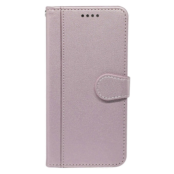 Xiaomi Redmi K70 Ultra Lompakkokotelo Magneettikiinnityksellä Nahkainen Puhelinkotelo Hihnalla - Vihreä Multicolor Rose Gold