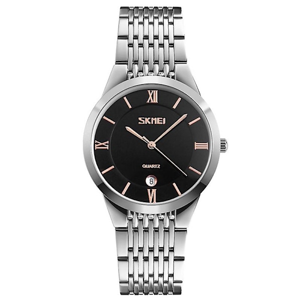 Skmei 9139 vattentät watch för män (svart guldnål) Not Specified