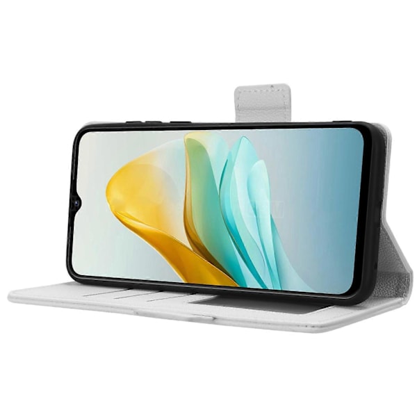 Magnetiskt fodral med plånbok och stativ i PU-läder för ZTE Blade A53/A53+ Multicolor Style B