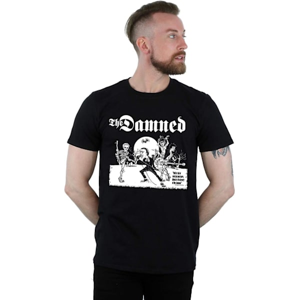 The Damned Herreband Tegneserie T-skjorte Voksen S-3xl Txu91 Black 2XL