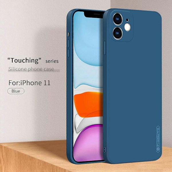 PINWUYO Tarkka Leikkaus Pehmeä Silikoni Puhelinkotelo iPhone 11:lle