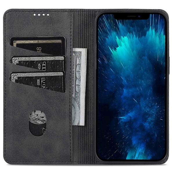 AZNS Plånboksfodral i PU-läder till iPhone 15 Pro Max med Ställ och Skydd Multicolor Style F