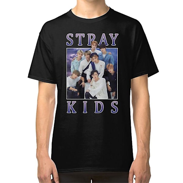 Stray Kids Vintage Retro Band Style 90-tal T-shirt XXL
