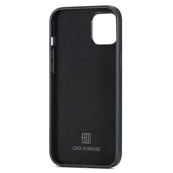 Til iPhone 14 Cover PC+TPU+PU Læderbelagt Bagside Multicolor Style B