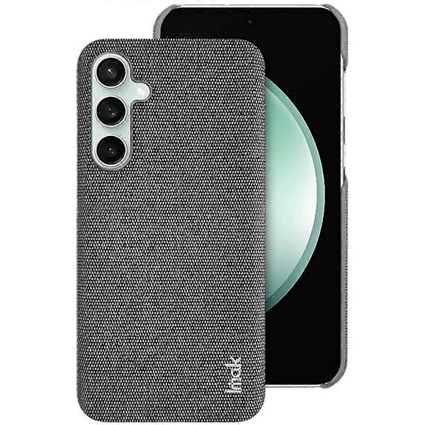 IMAK Ruiyi-serien för Samsung Galaxy S24 FE Fodral Klassisk Tygtextur Läder + PC Telefonskal Multicolor Style C