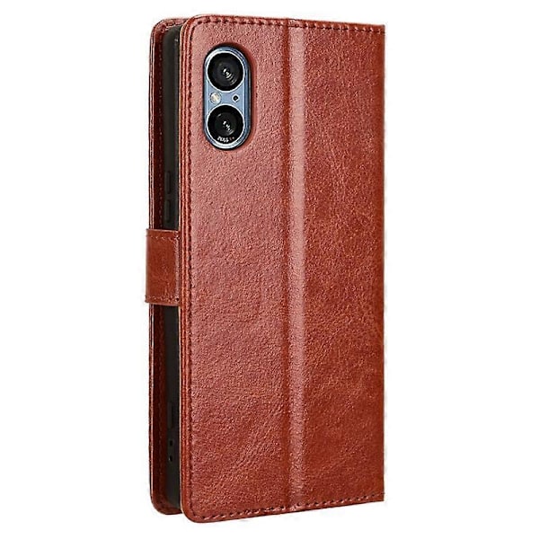 För Sony Xperia 5 V Fodral Läder Ställ Plånbok Fullständigt Skydd Mobilskal Multicolor Style D