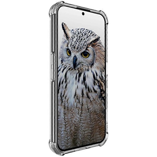 IMAK Skal för Nothing Phone (2a) Plus/Phone (2a) Transparent Fodral Airbag Design Fallskydd TPU Mobilskal Multicolor Style A