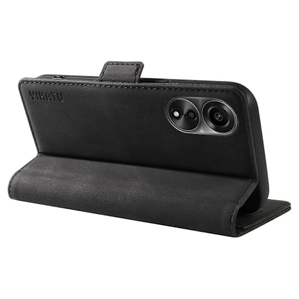 YIKATU YK-005 För Oppo A78 4G PU Läder Plånboksfodral Skinn-touch Ställ Flipskydd Multicolor Style E