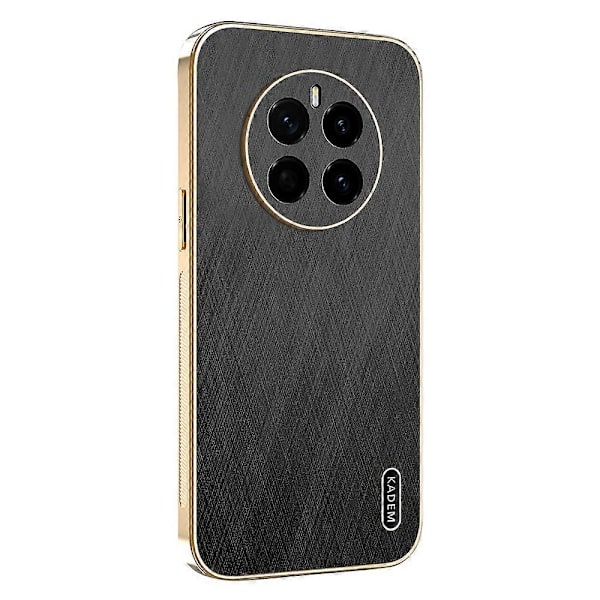 KADEM For Honor Magic7 5G Cover Elektropletteret Silketekstur PU+TPU Telefon Bagcover Multicolor Black