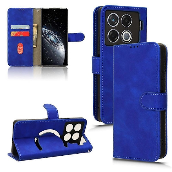 Skinnfodral för Infinix GT 20 Pro 5G - Läder Telefonskal Multicolor Style B