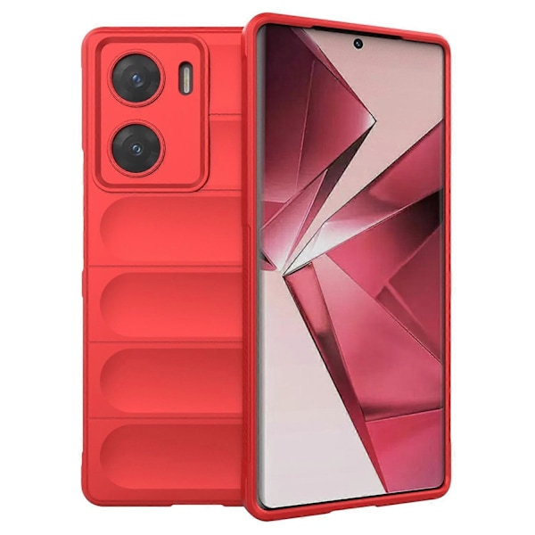 Skal för vivo V29e (Indien) 5G Mjukt TPU Robust Stöttåligt Mobilskal Multicolor Style C