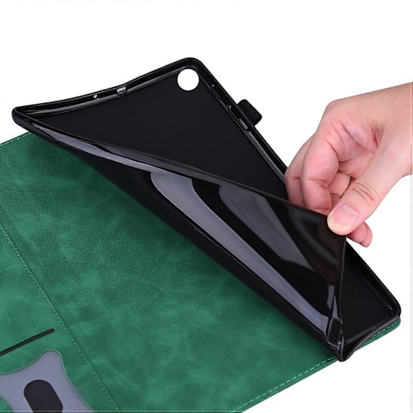 Samsung Galaxy Tab A9 -tabletin lompakkokotelo PU-nahkaa, pudotussuoja, jalustallinen tablettisuojus Multicolor Style B