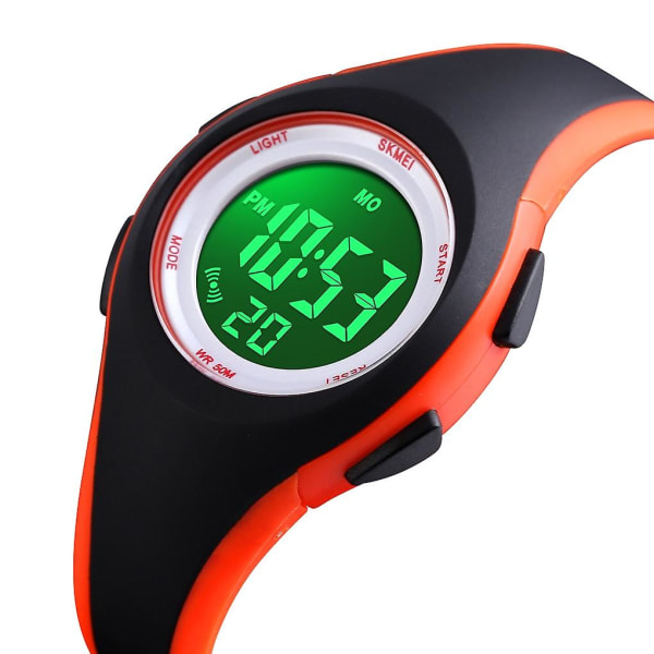Skmei 1459 Barn liten elektronisk watch Orange