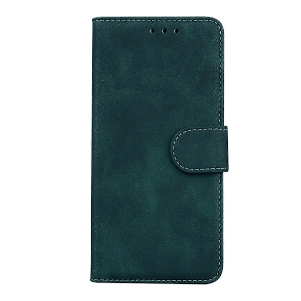 Plånboksdesign Enfärgat Läder Telefonfodral Ställskydd för Samsung Galaxy A52 4G/5G/A52s 5G Multicolor Style D