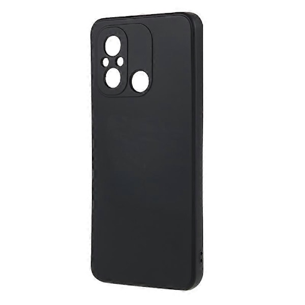 För Xiaomi Redmi 12C 4G Gummibelagt TPU Mobilskal Fiberfoder Repskyddande Skydd Multicolor Style A